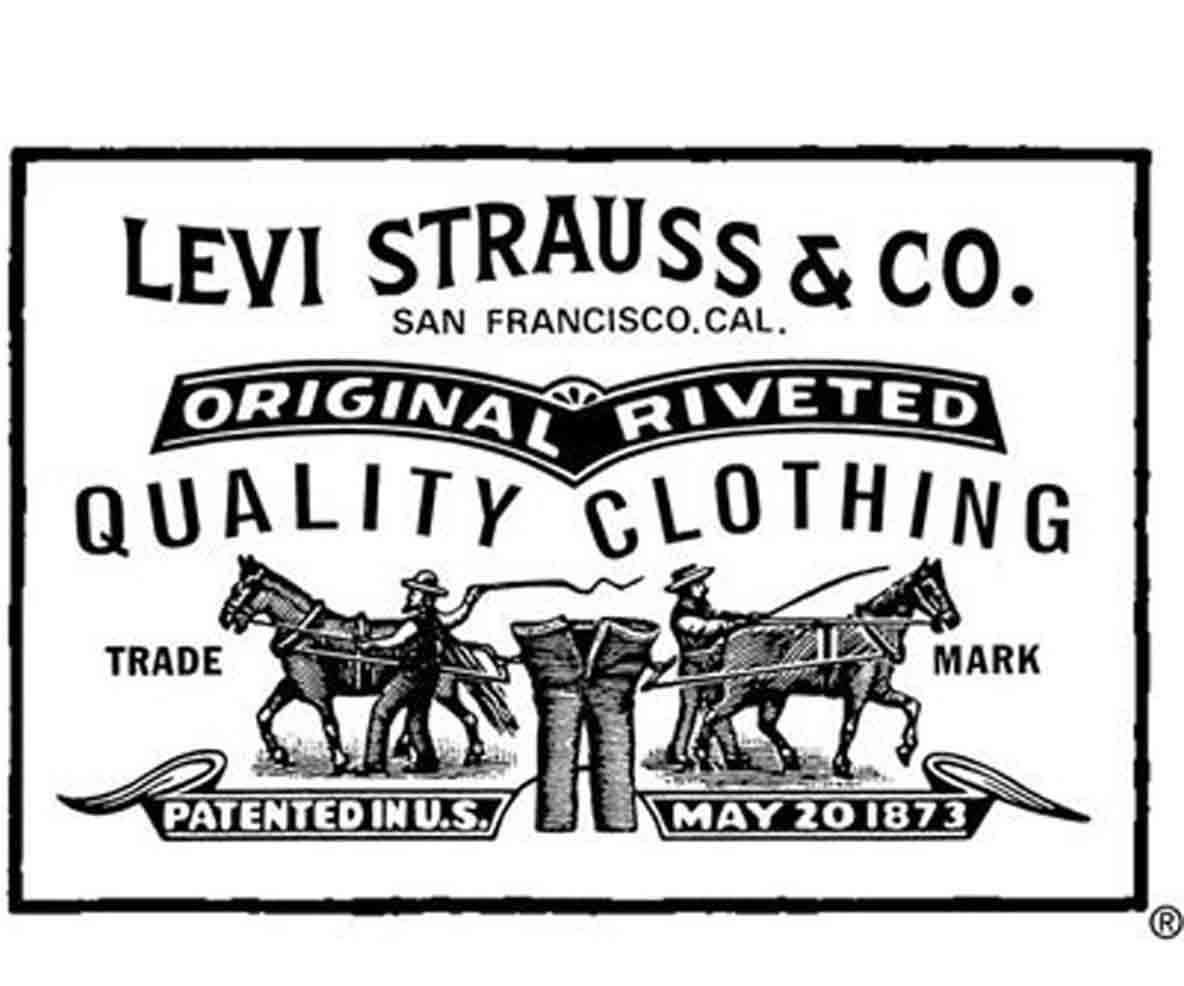 original levis jeans logo
